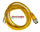 Cable Qd Male 8-Pin Interface 9 Ft Turck Pn Rsm 86-3M Part# 15283-9